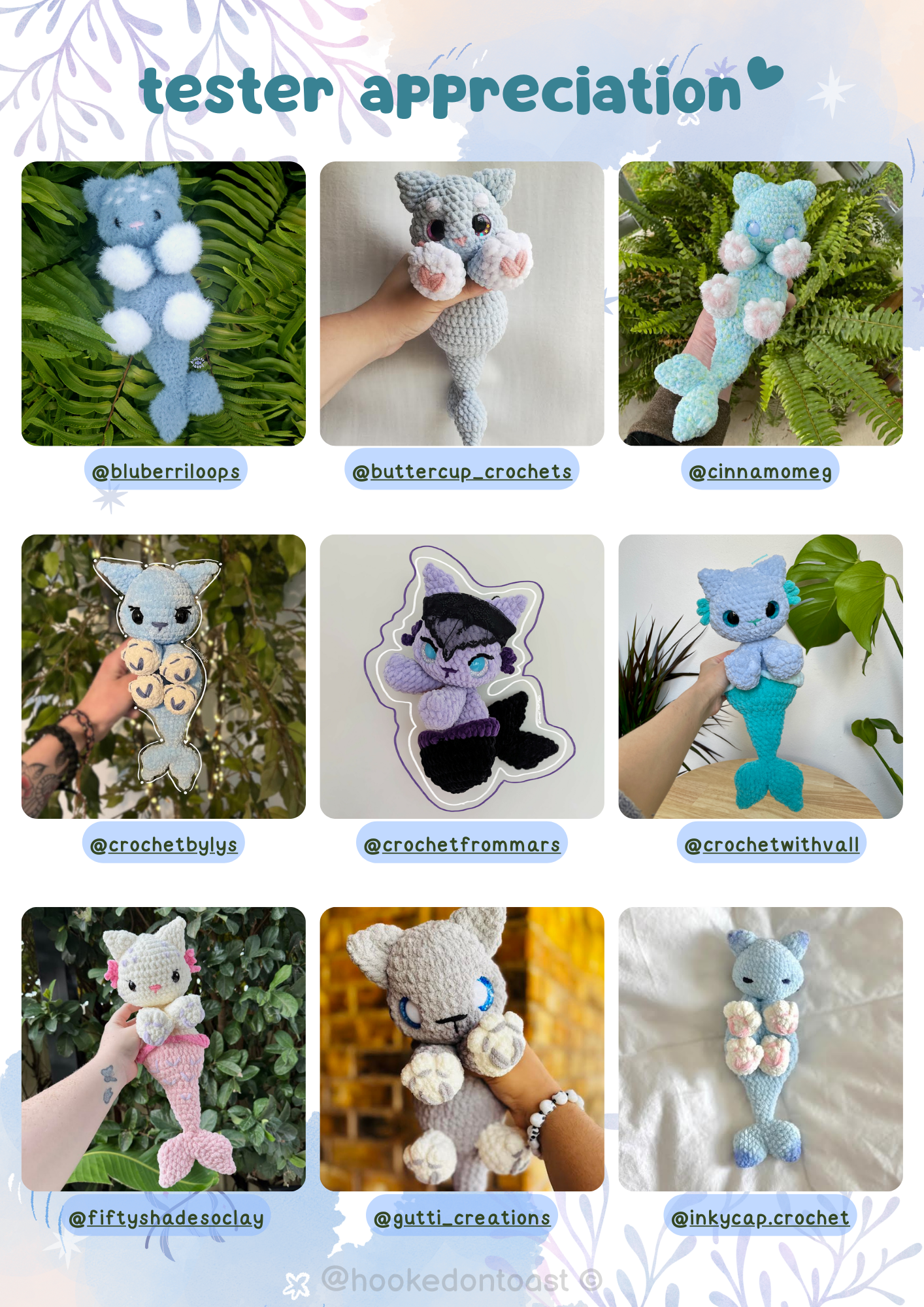 Jellybean the Shark Kitty PDF Pattern