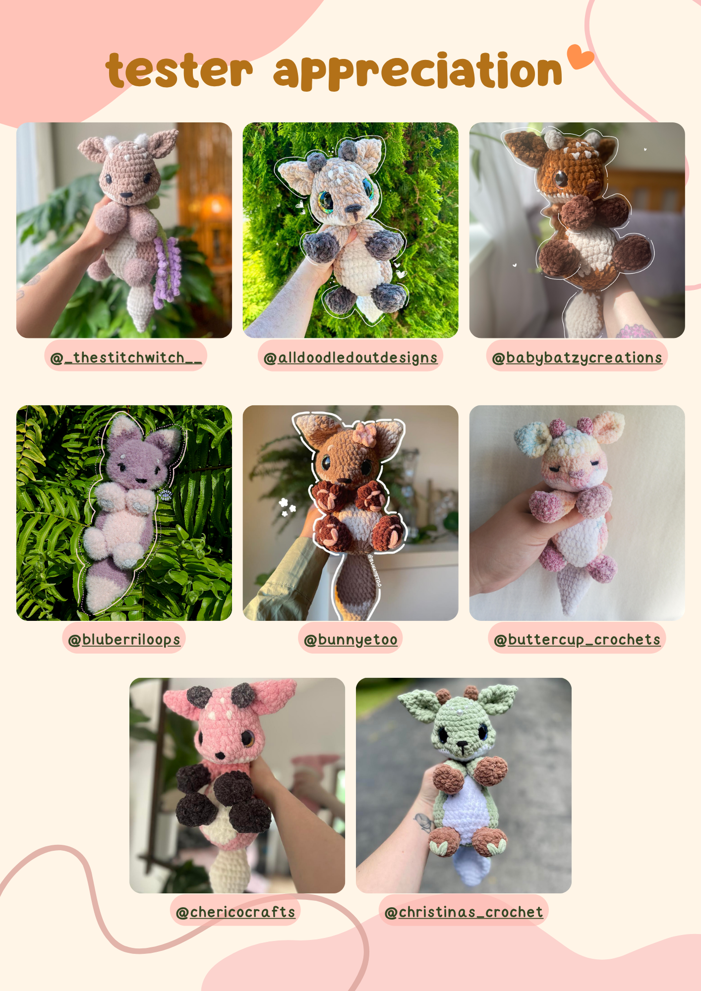 Maple Pecan the Deer & Fox PDF Pattern