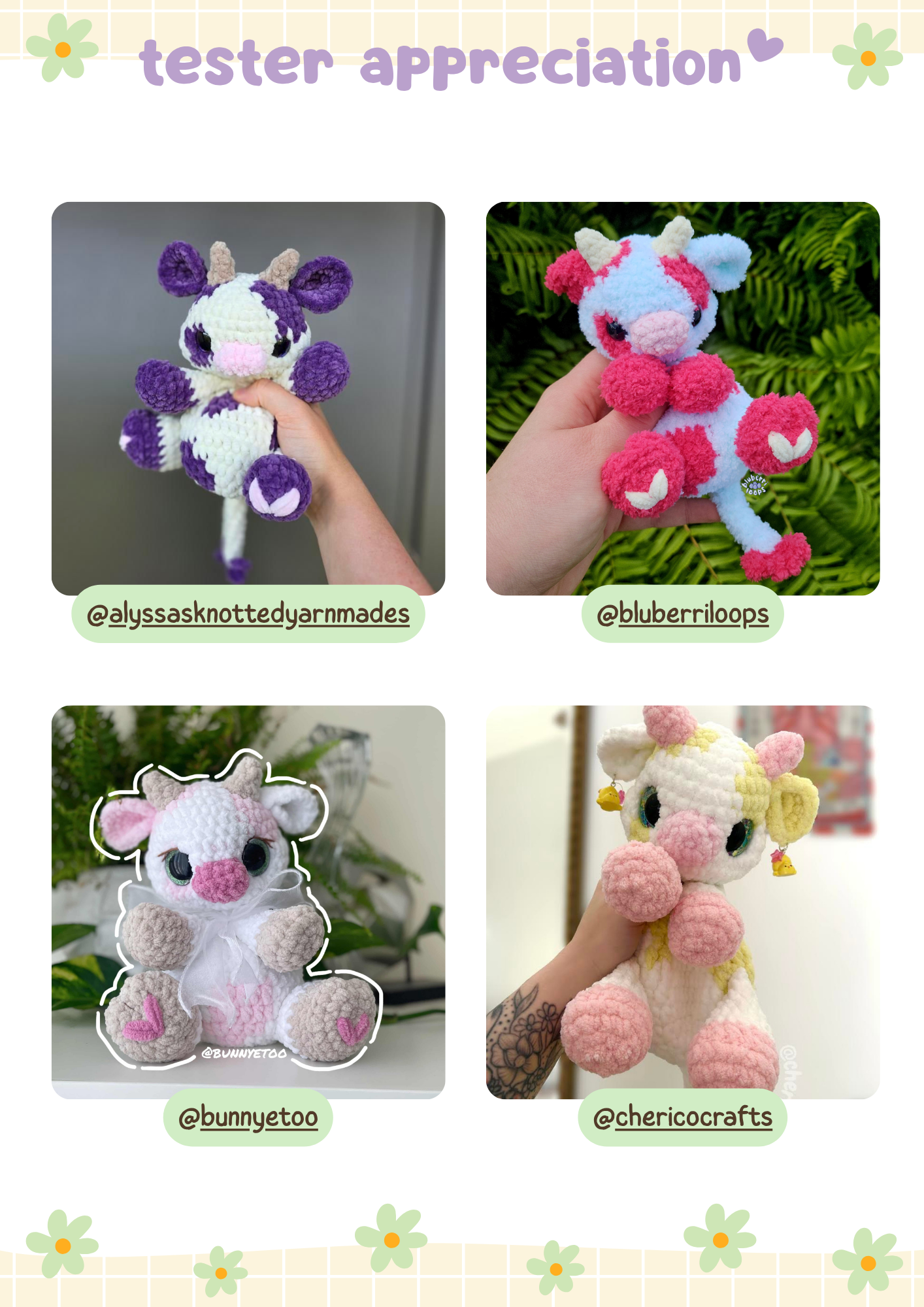 Kiwi the Baby Cow PDF Pattern
