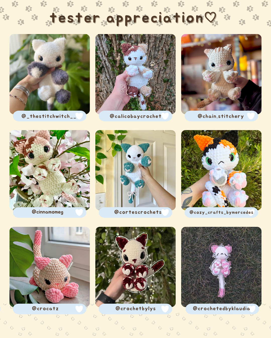 Tofu the Cat 2-in-1 PDF Pattern