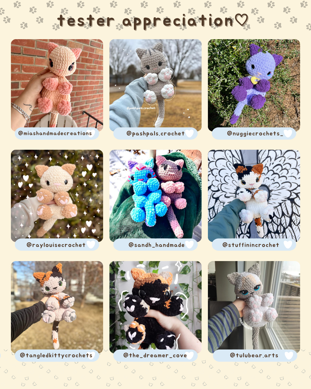 Tofu the Cat 2-in-1 PDF Pattern