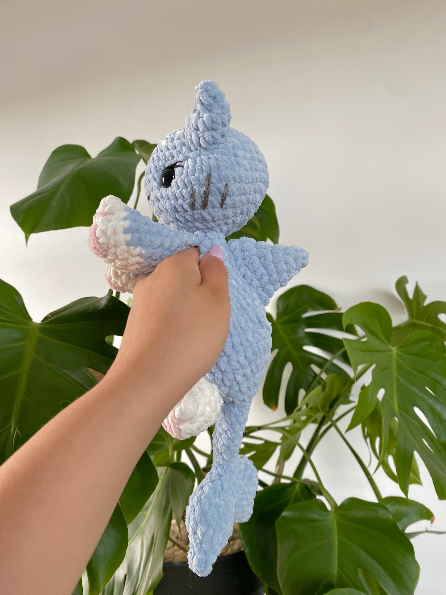 Jellybean the Shark Kitty PDF Pattern