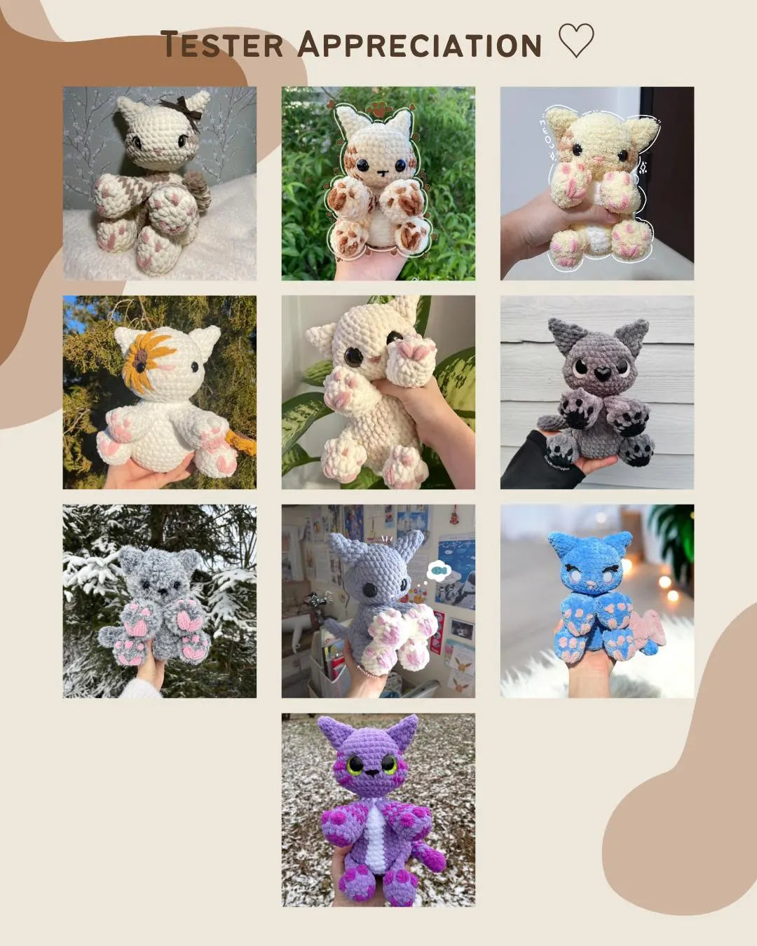 Miso the Cat 2-in-1 PDF Pattern