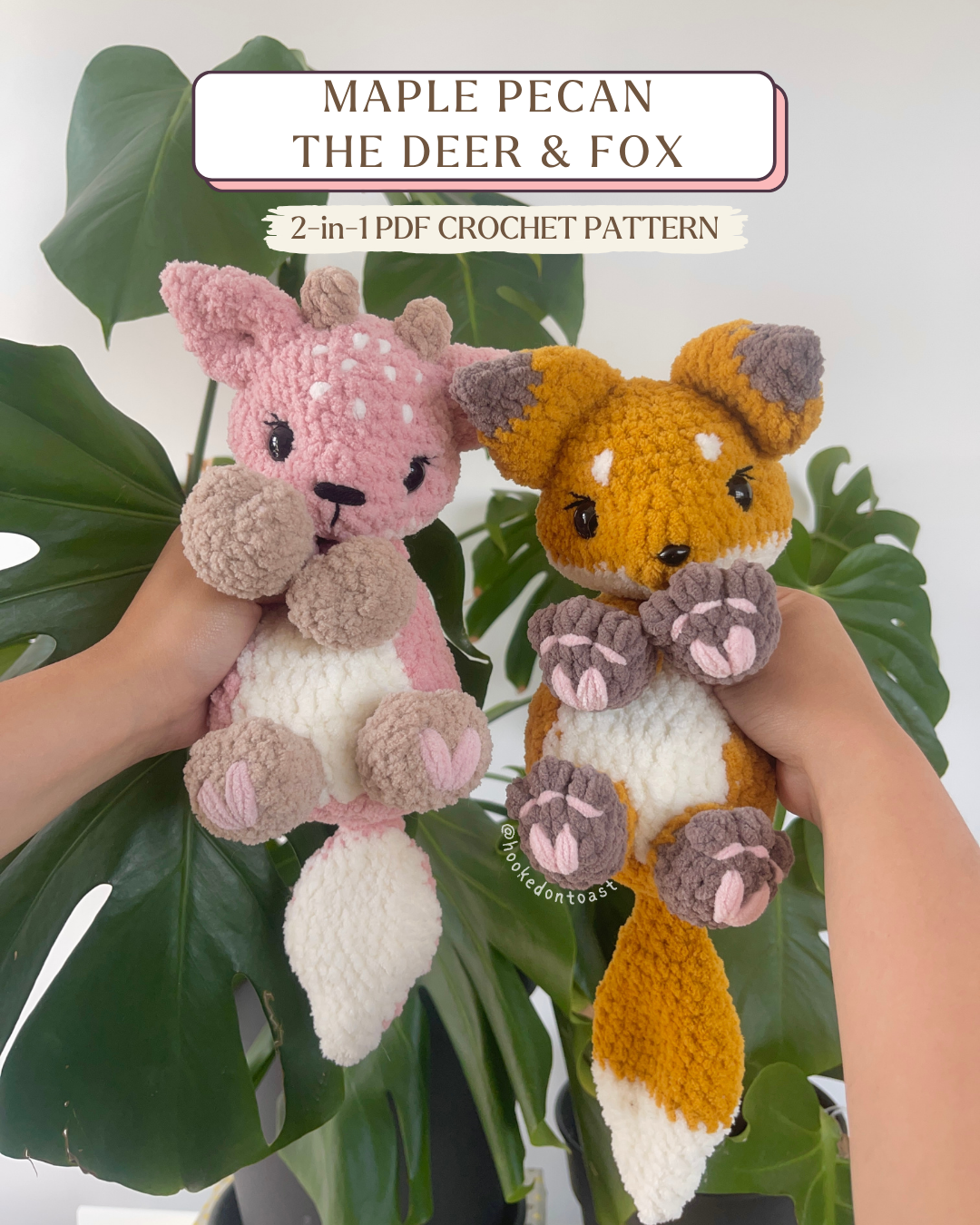 Maple Pecan the Deer & Fox PDF Pattern